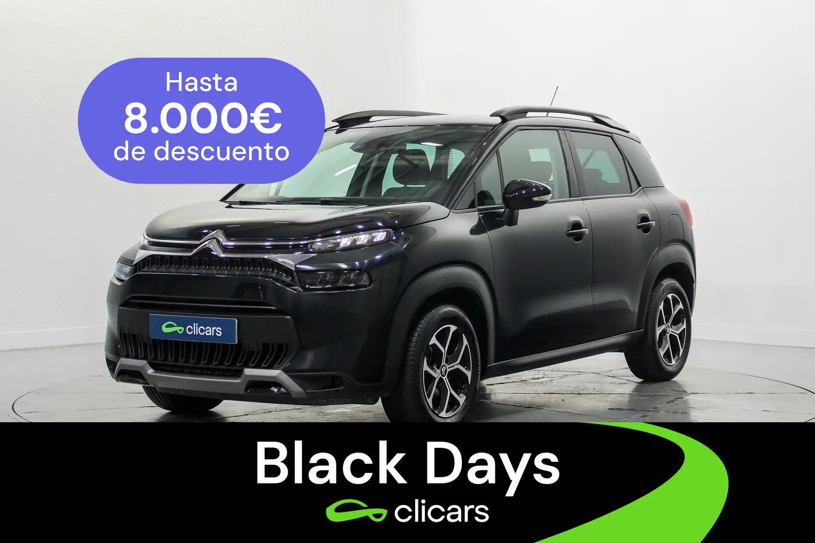 Citroen C3 Aircross Puretech S&S Plus 110 Nero - 1