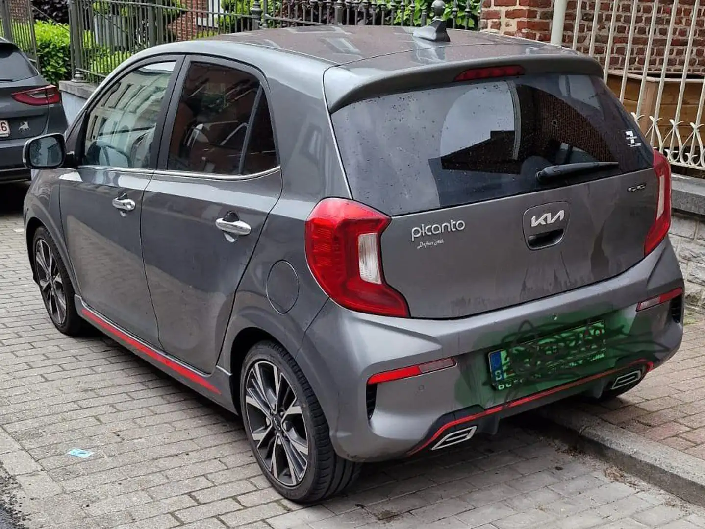Kia Picanto Picanto 1.0i GT Line AMT ISG Argent - 1
