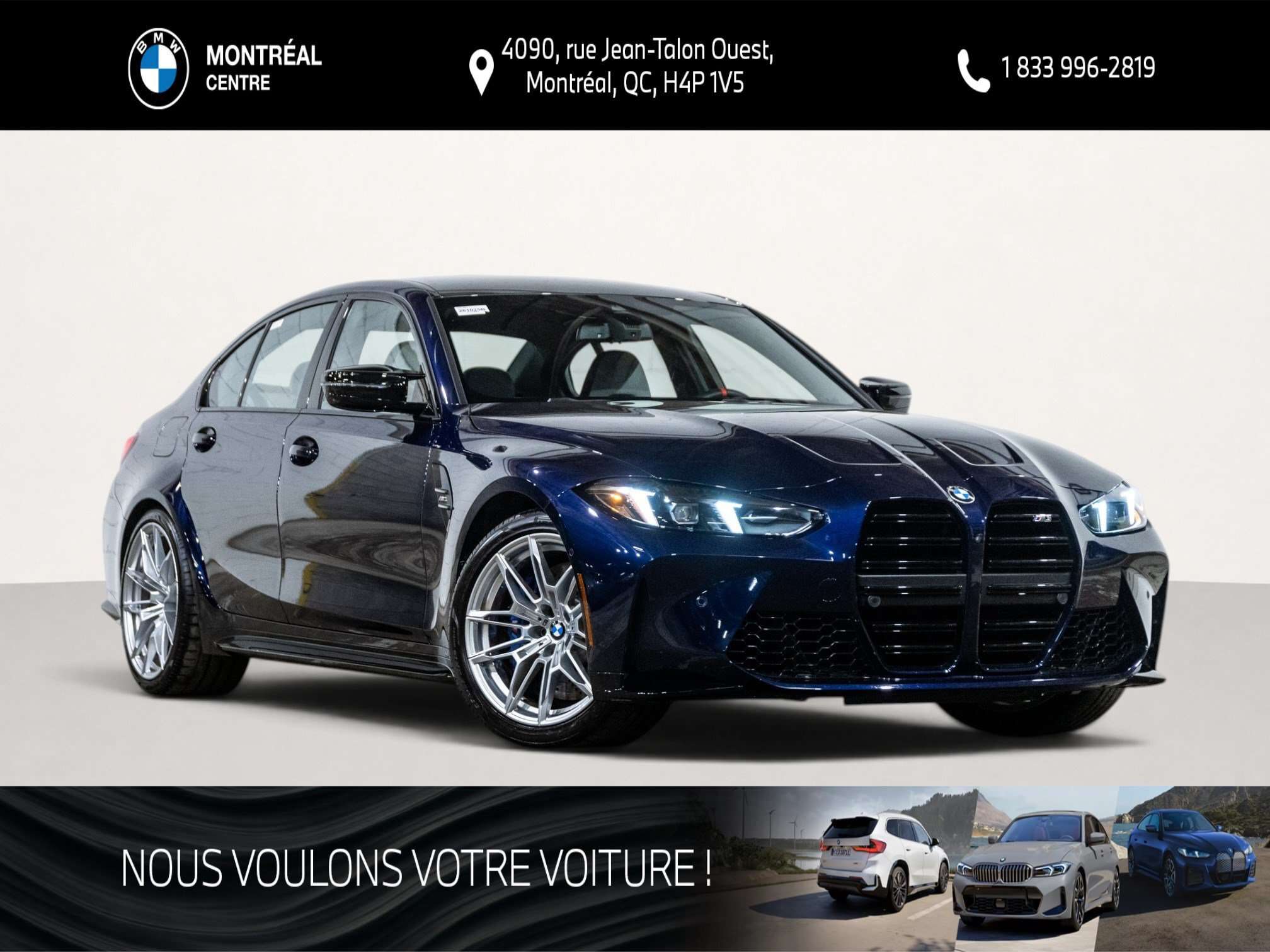 2025 BMW M3 | Premium | M Drive Pro | Cockpit Digital Pro | Ha
