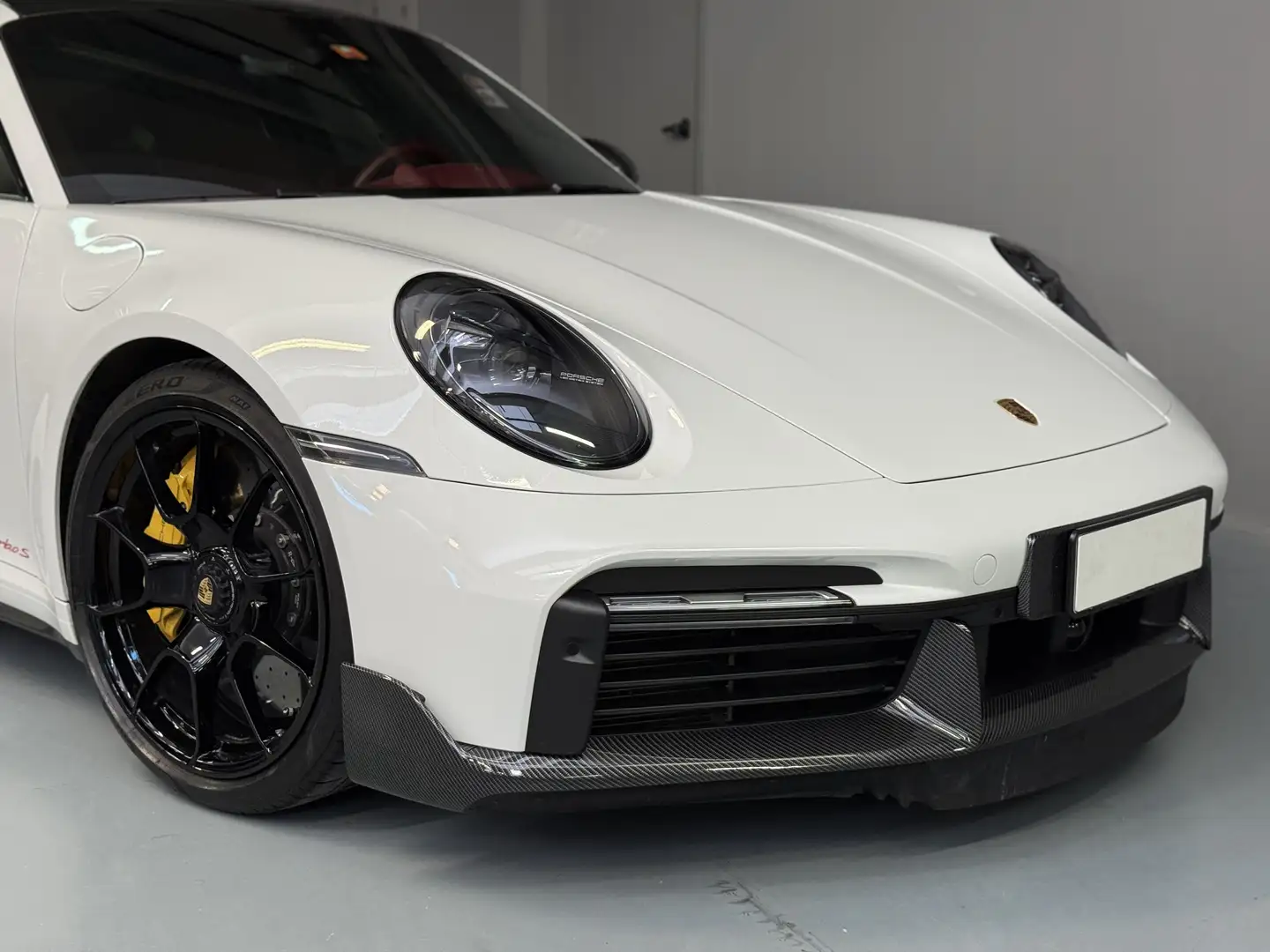 Porsche 911 992 TURBO S VENTILATI - RISCALDATI - FULL Bianco - 2