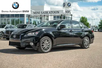 Black 2015 Lexus GS Sedan All-Wheel Drive 6-Speed Automatic
