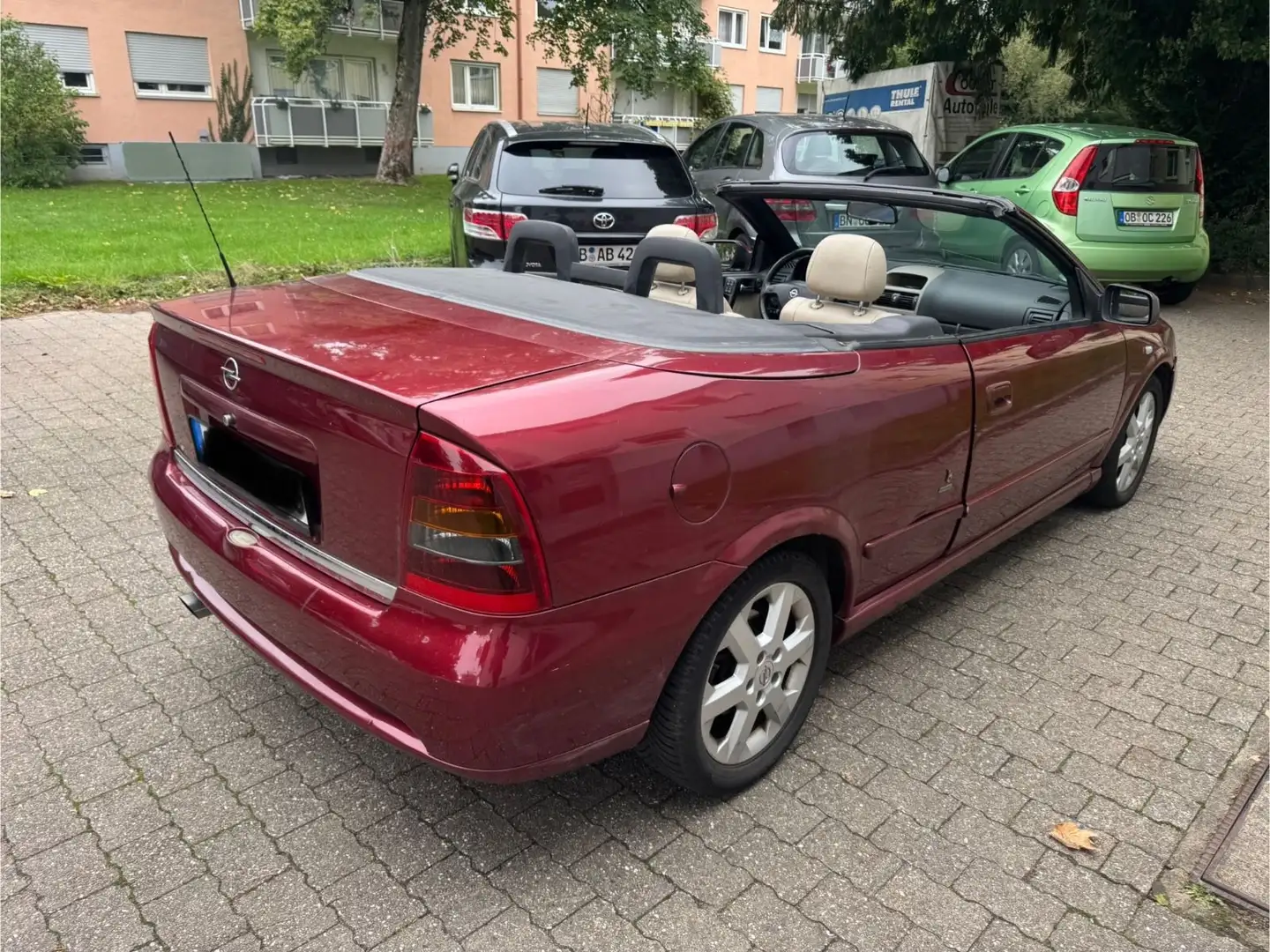 Opel Astra G Cabrio 2.2 16V Rot - 2