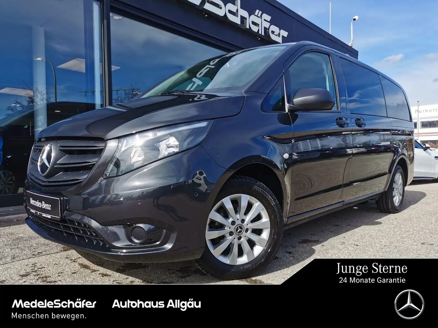 Mercedes-Benz Vito Vito 116 L TOURER PRO NAVI SCHIEBETÜR L+R AHK Tel Gris - 1