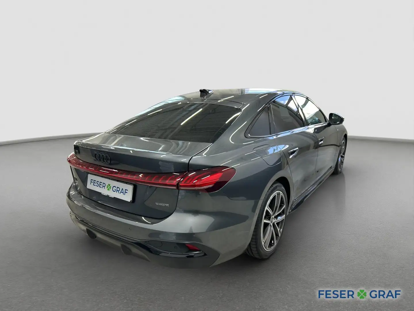 Audi A5 Lim. TDI qu. 150 kW S tronic AHK S Line 360° Grau - 2