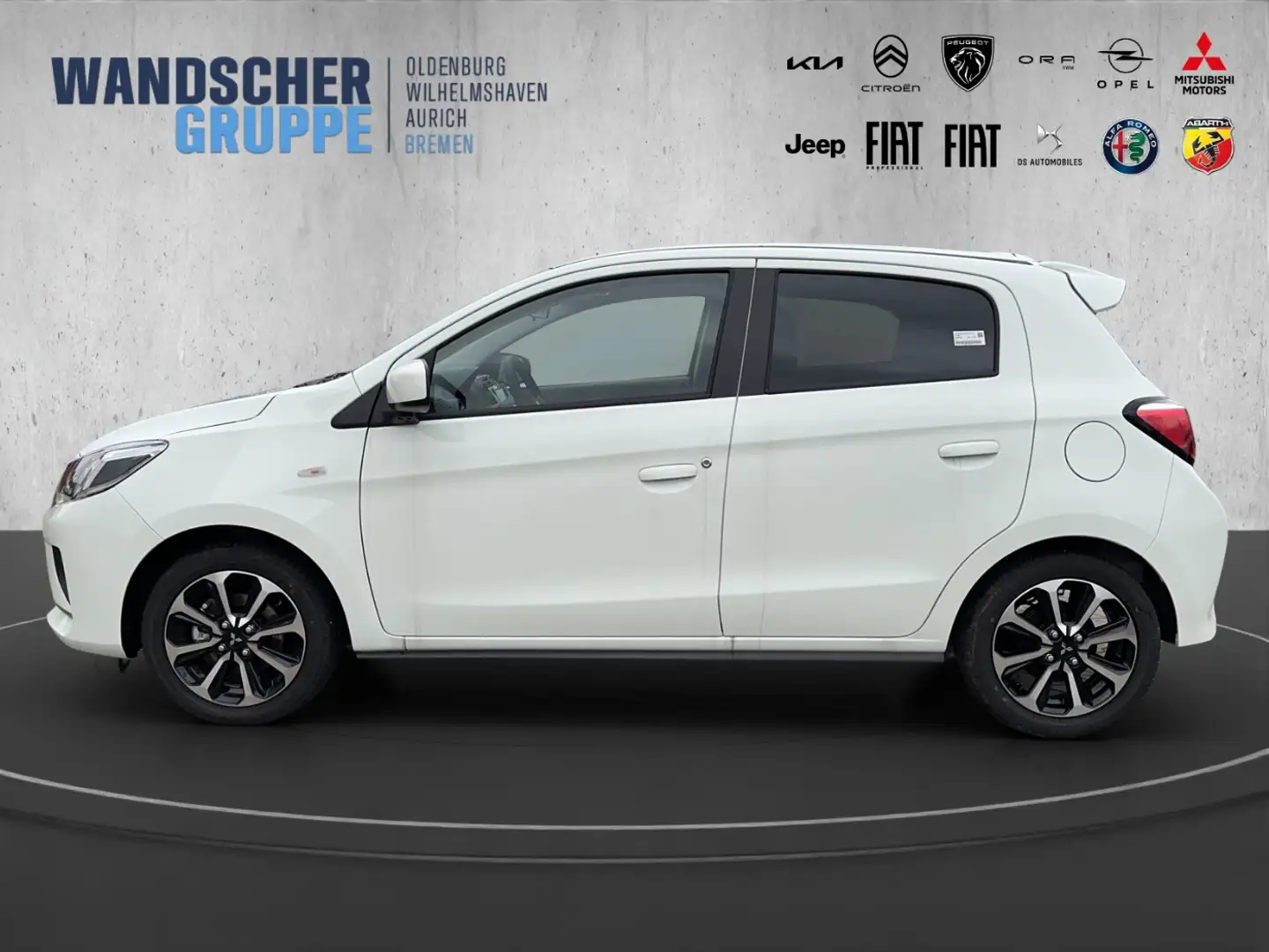 Mitsubishi Space Star Select+  1.2 CVT *SHZ*KAMERA*ISOFIX* Bianco - 2