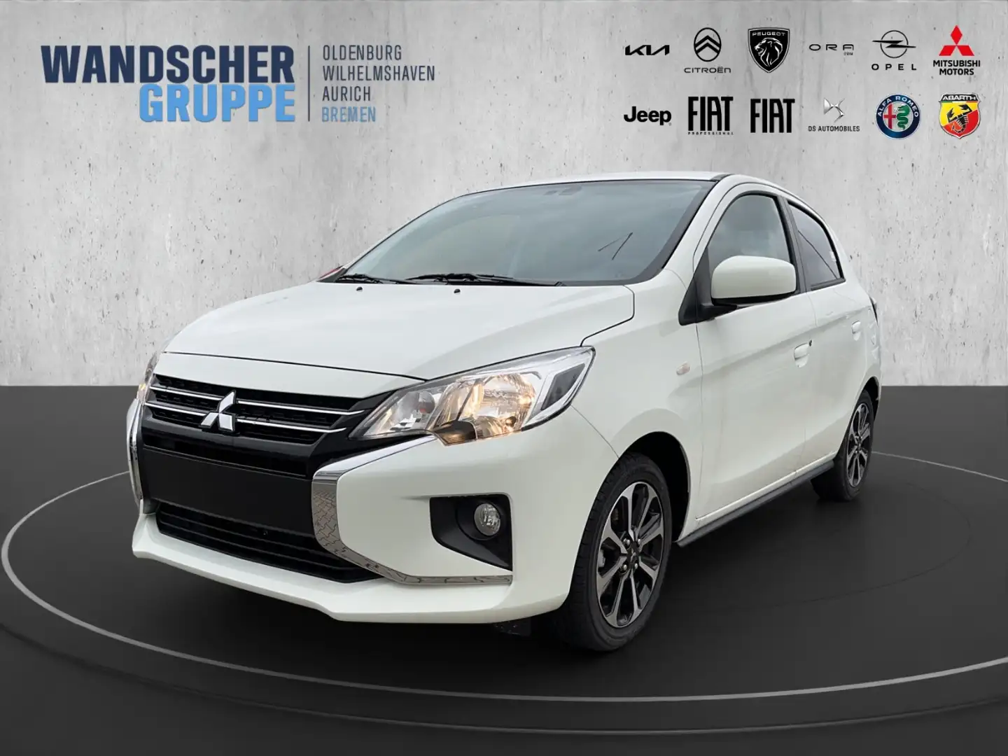 Mitsubishi Space Star Select+  1.2 CVT *SHZ*KAMERA*ISOFIX* Bianco - 1