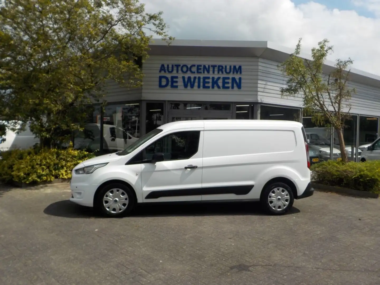 Ford Transit Connect 1.0 Ecoboost BENZINE L2 (VERLENGD) AIRCO 3ZITS MAR Wit - 2