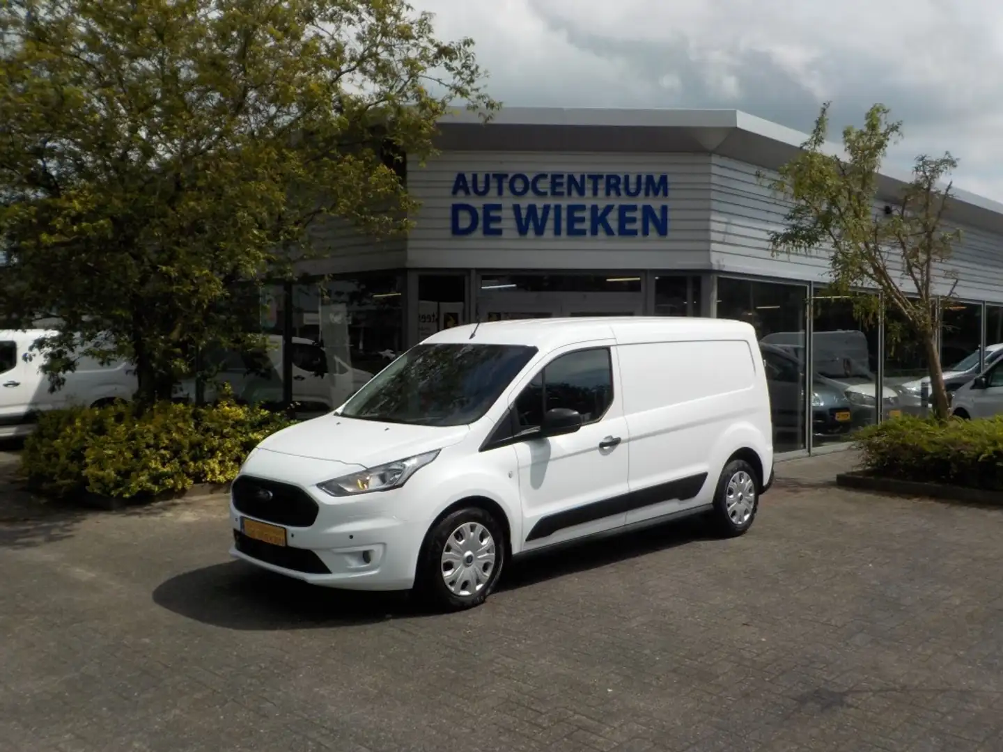 Ford Transit Connect 1.0 Ecoboost BENZINE L2 (VERLENGD) AIRCO 3ZITS MAR Wit - 1