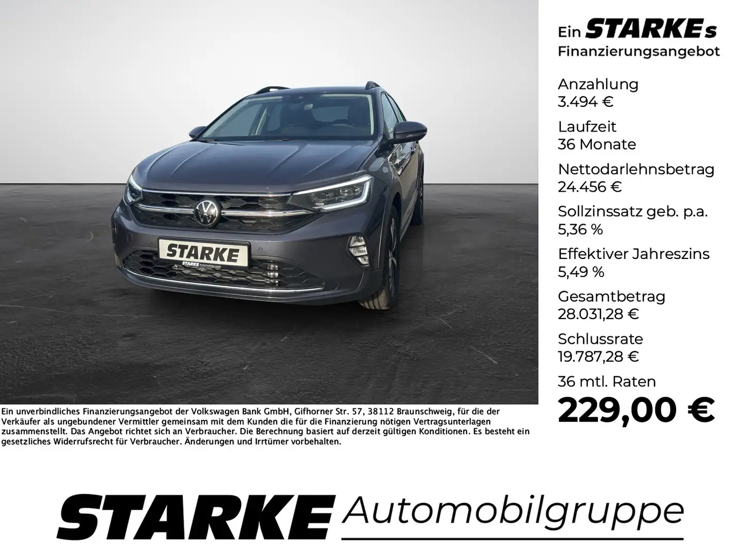 Volkswagen Taigo 1.5 TSI DSG Life Grijs - 1