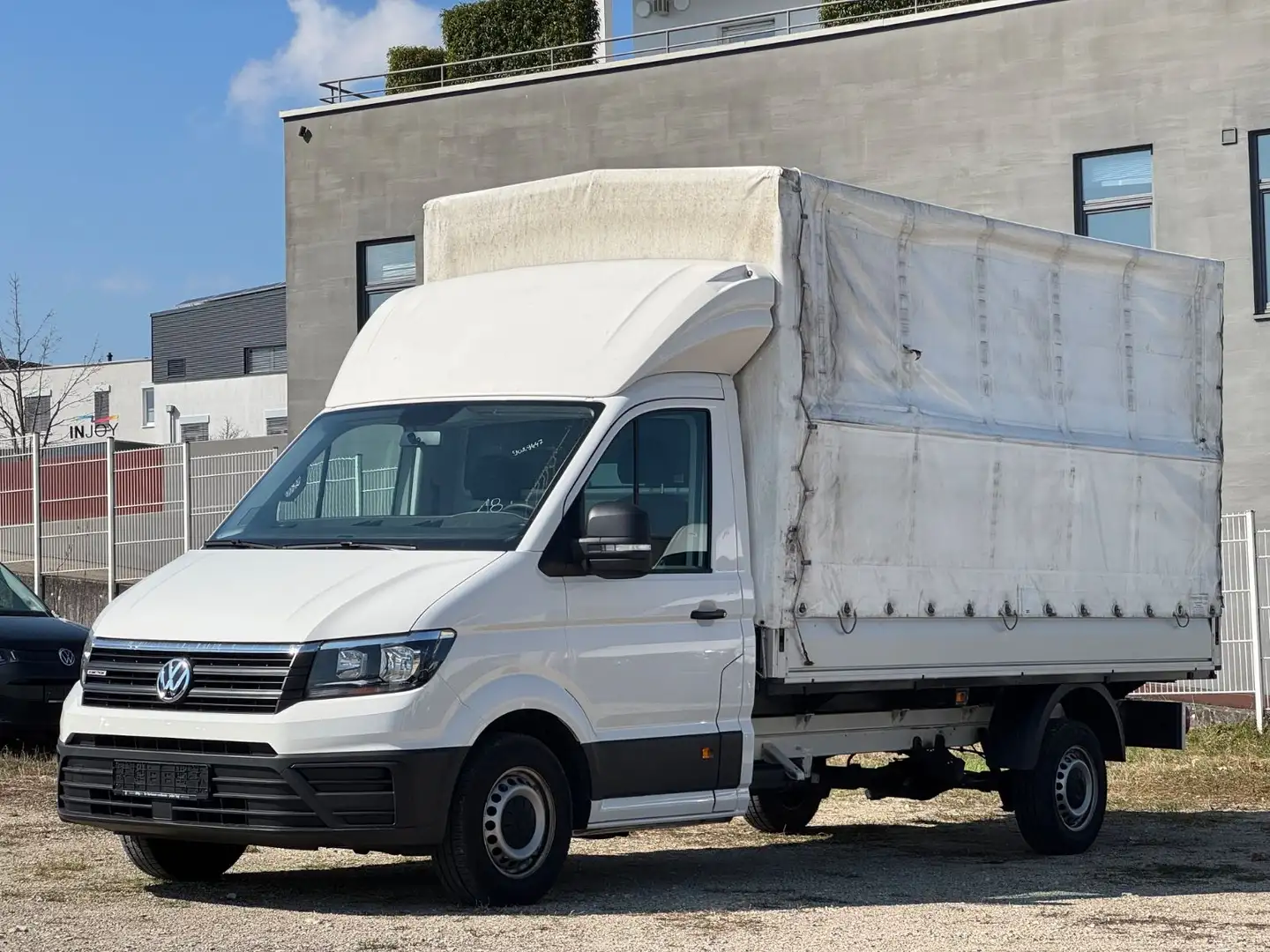 Volkswagen Crafter Pritsche Plane 35|4MOTION|LANG|SZH| Weiß - 1