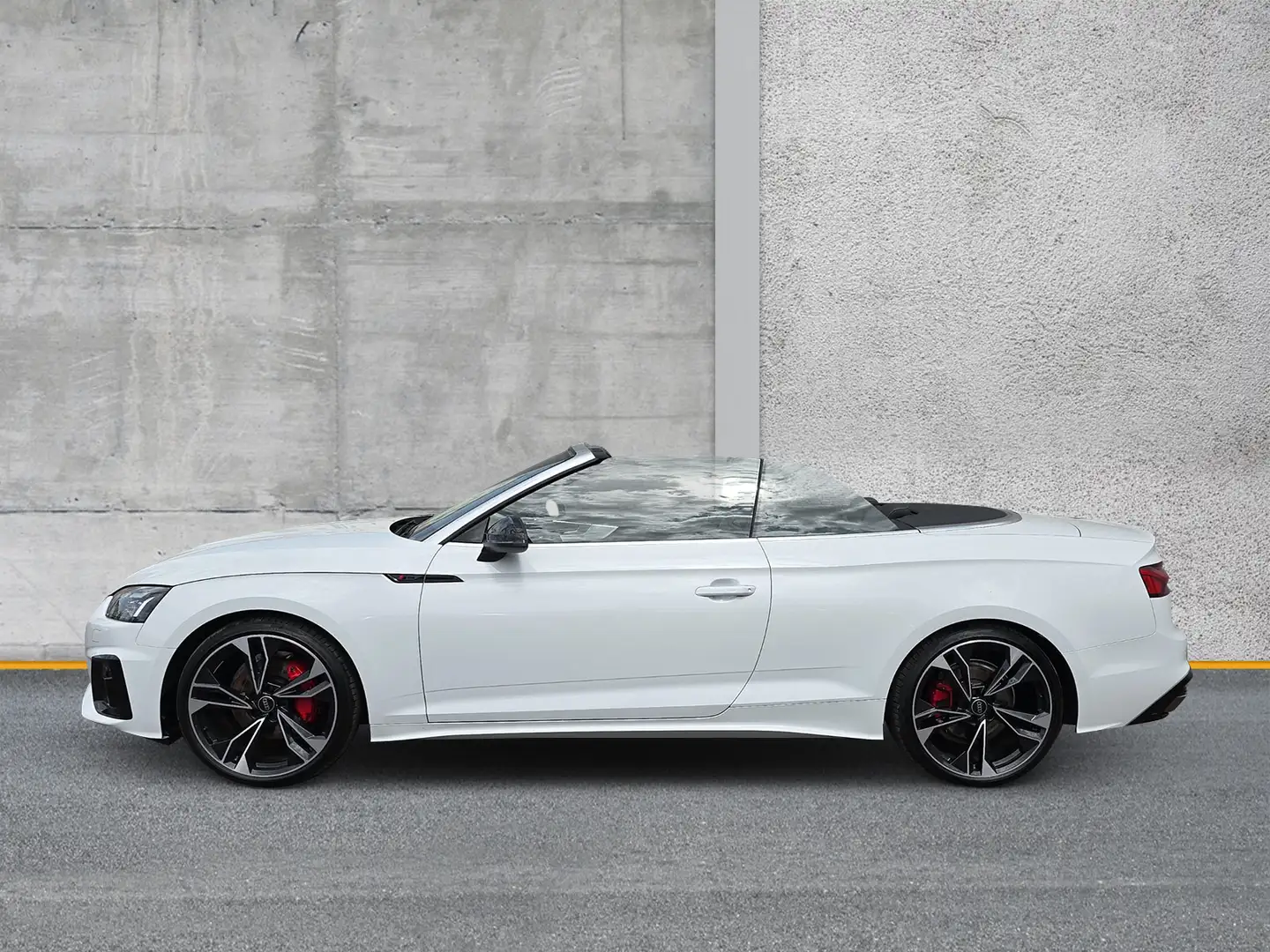 Audi A5 Cabrio 40 TFSI S line competition plus LASER VI... Weiß - 2