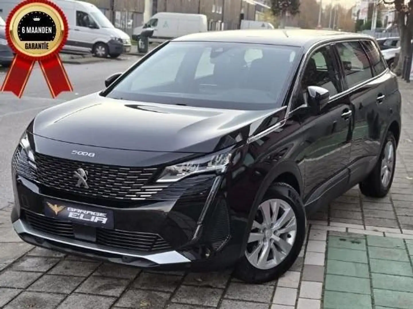 Peugeot 5008 7PL Aut. | LED | Navi | Camera | PDC | 6M Garantie Schwarz - 1