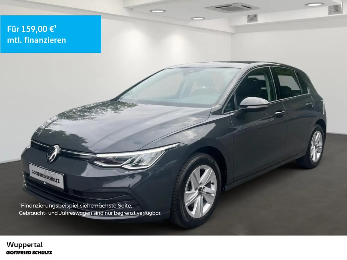 Volkswagen Golf 1.5 TSI NAVI LED ACC SHZ PDC LM Grijs - 1