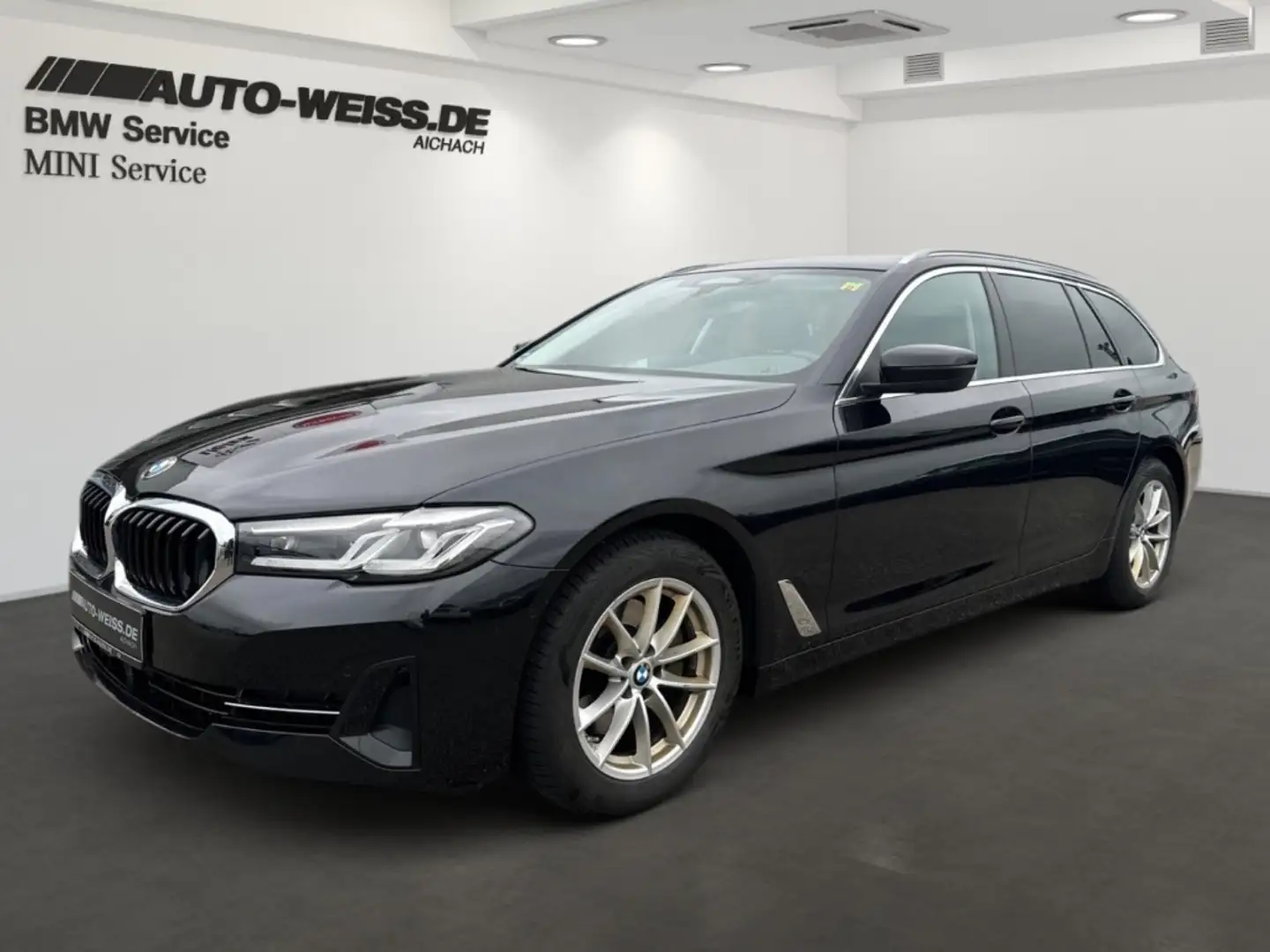 BMW 520 dAT SPORTSITZ+LEDER+NAVI-PRO+ACC+LED+BT+HIFI Schwarz - 1