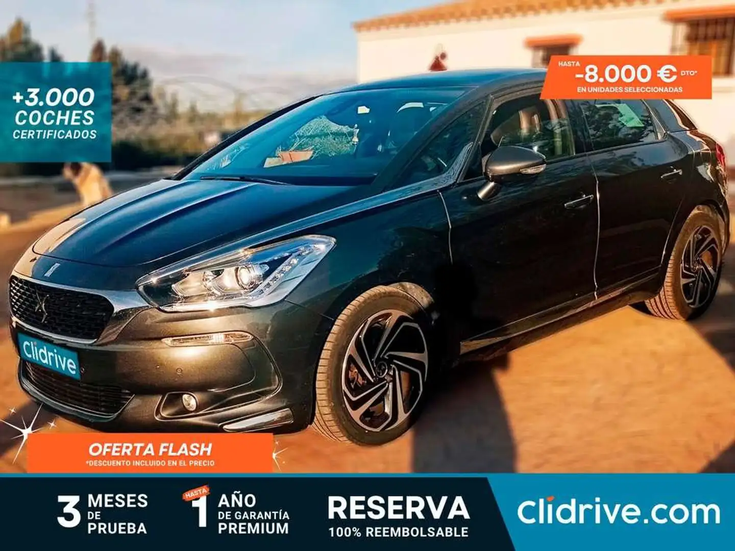 DS Automobiles DS 5 2.0BlueHDi Style EAT6 180 Szürke - 1