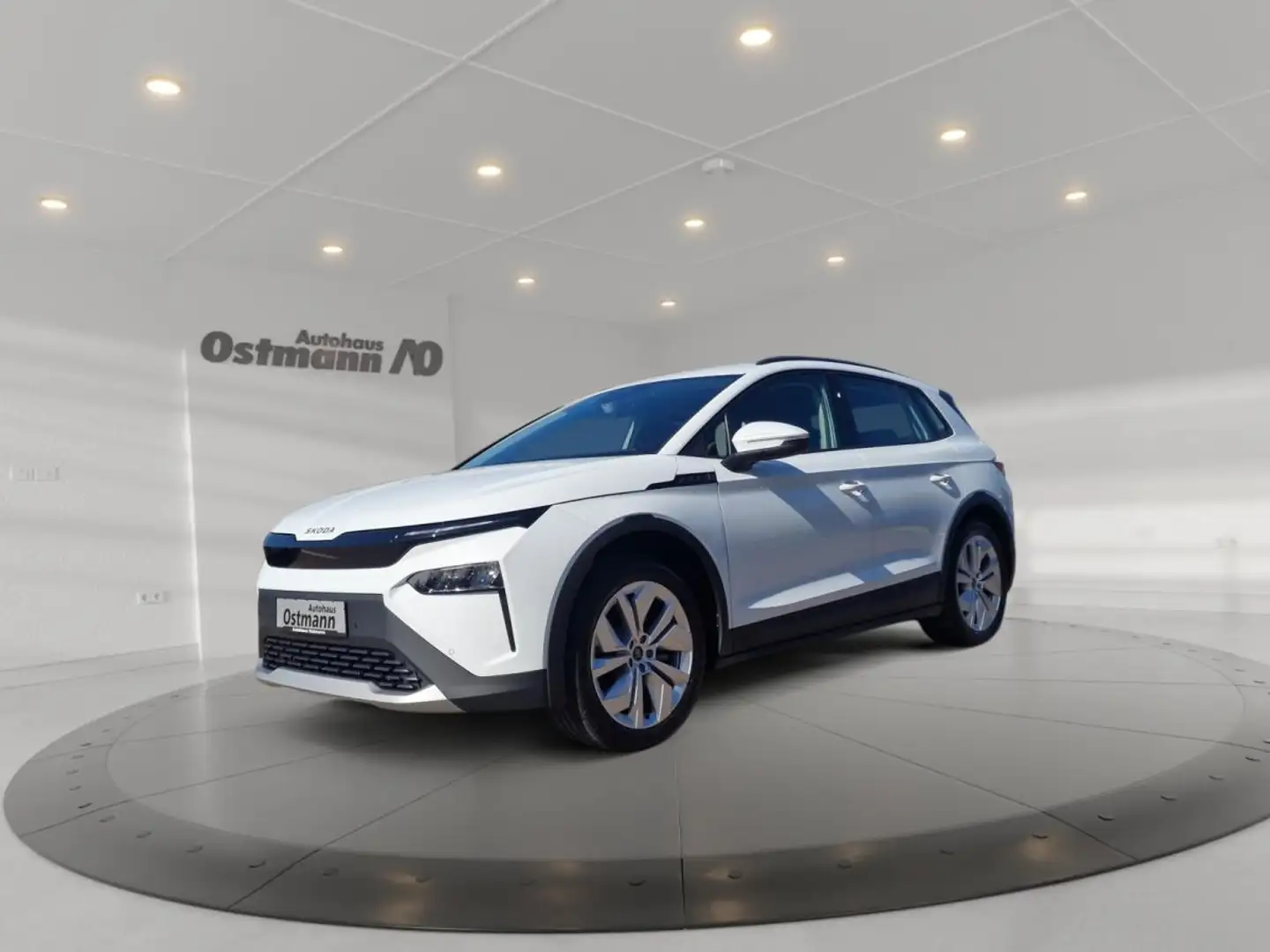 Skoda Elroq 50 Tour Loft SpurH KAM LED KlimaA PDC Weiß - 1