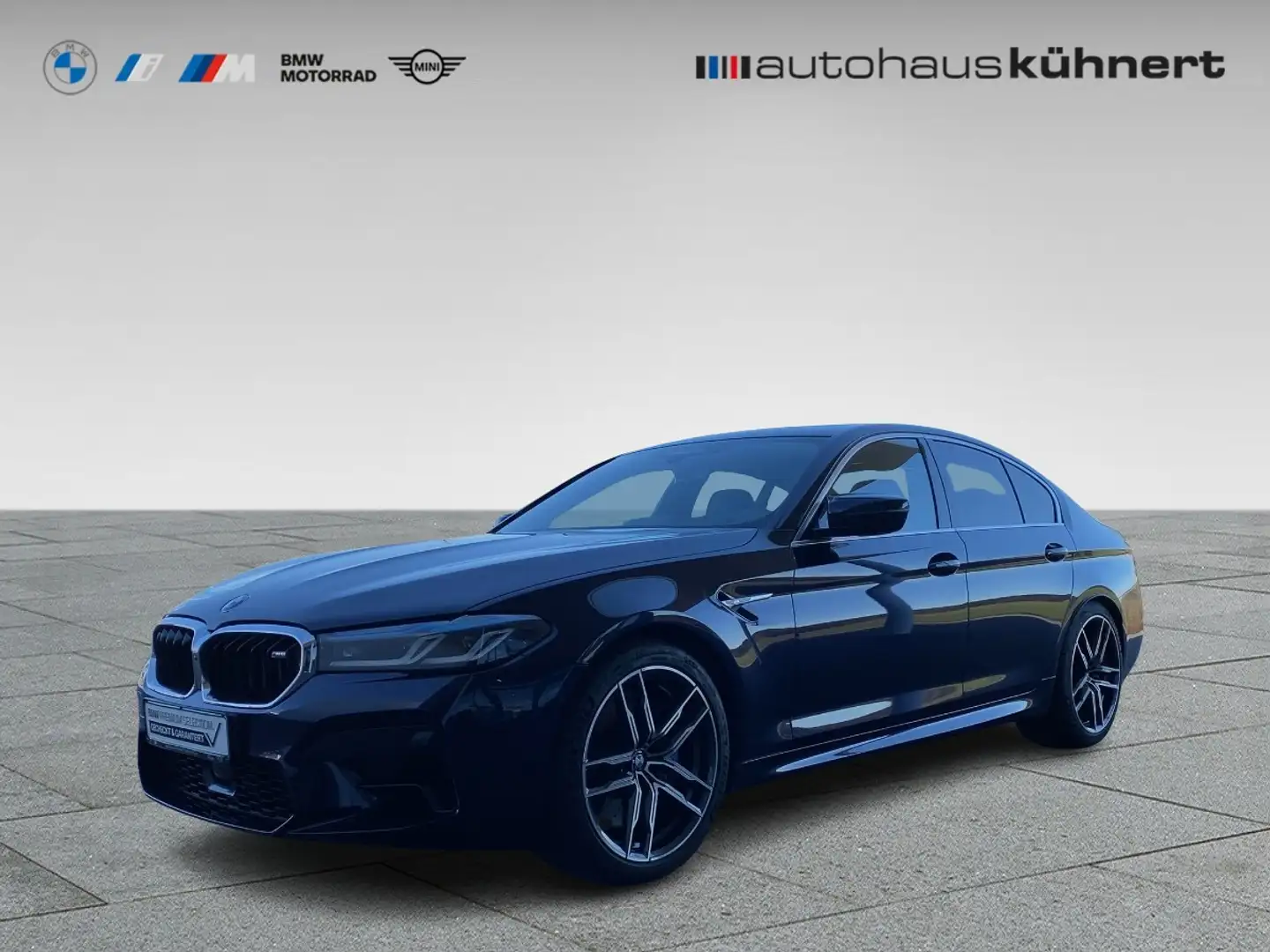 BMW M5 Limousine AHK B&W TV+ ///Multisitz SHD FondEnterta Blau - 1