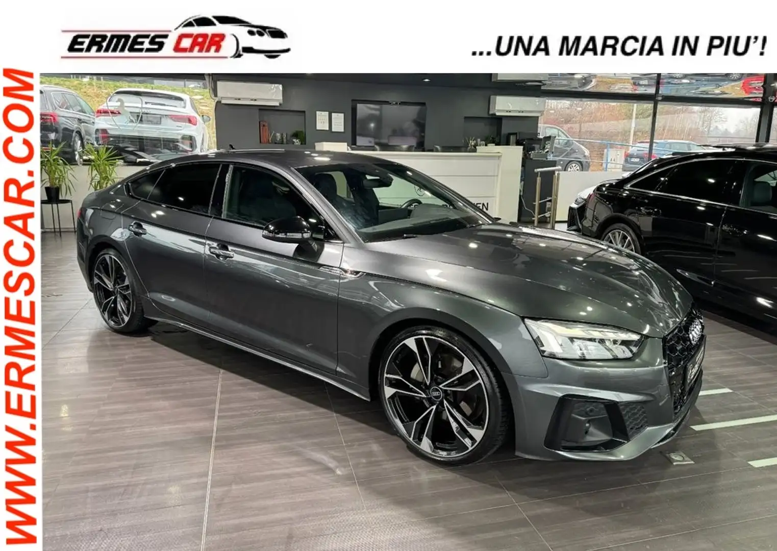 Audi A5 SPB 40 TDI QUATTRO S LINE-SEDILI RS-PANO-MATRIX Grigio - 1