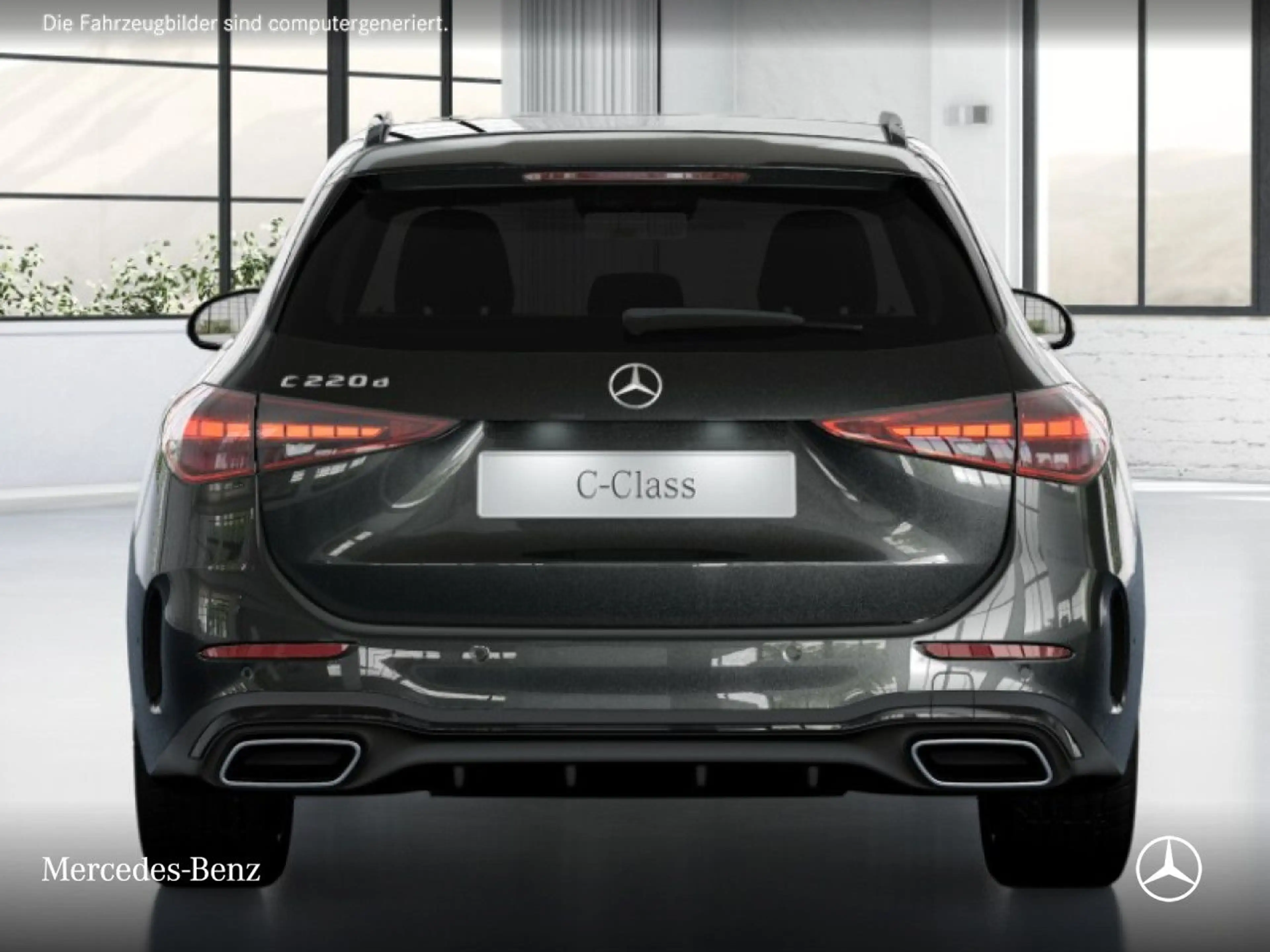 Mercedes-Benz C 220 d T AMG+NIGHT+PANO+360+KEYLESS+9G — photo 7