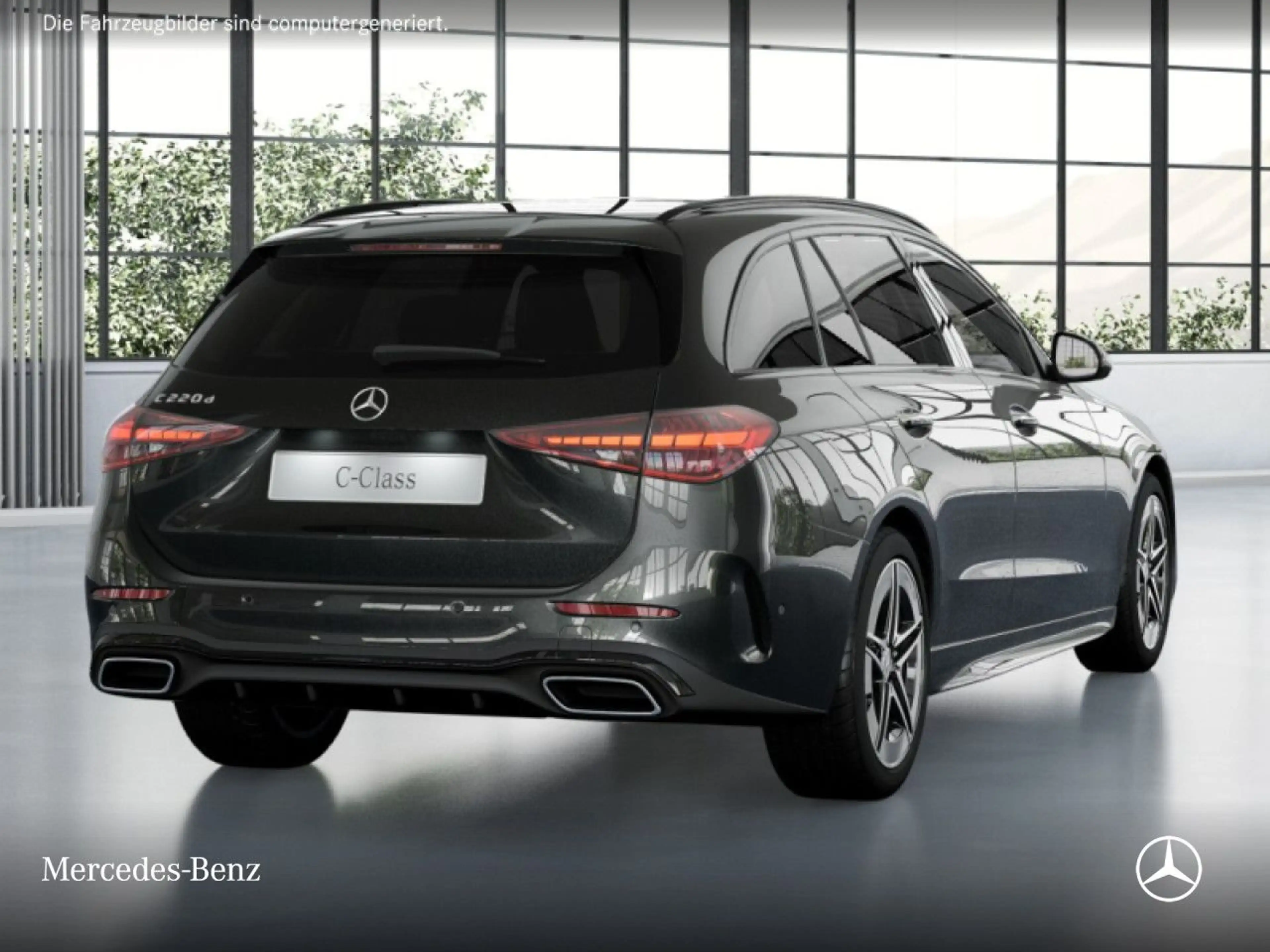 Mercedes-Benz C 220 d T AMG+NIGHT+PANO+360+KEYLESS+9G — photo 4