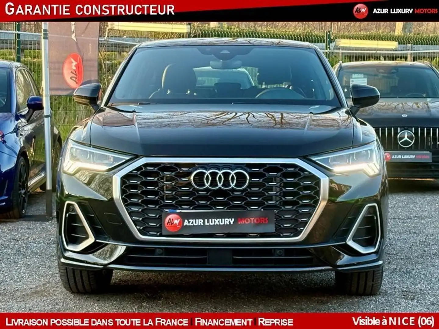 Audi Q3 II 45 E-TFSI 245 S-LINE Noir - 2