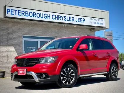 Red 2016 Dodge Journey Crossroad FWD SUV / Crossover Front-Wheel Drive 6-Speed Automatic