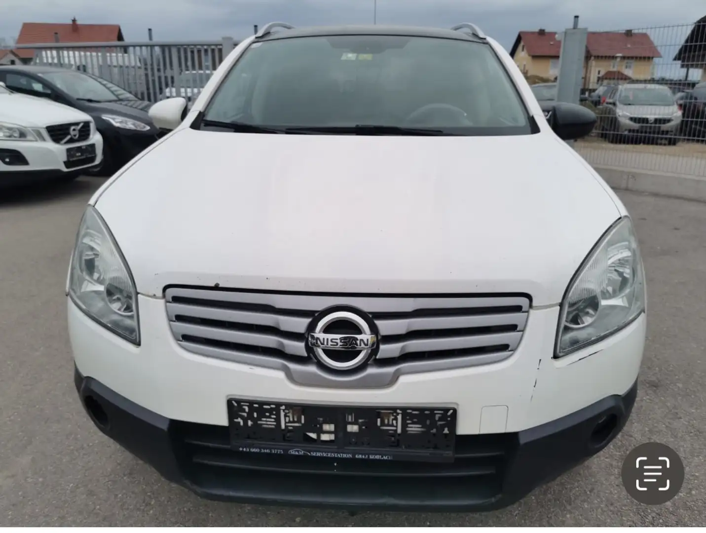 Nissan Qashqai 1,5 dCi acenta 2WD Weiß - 1