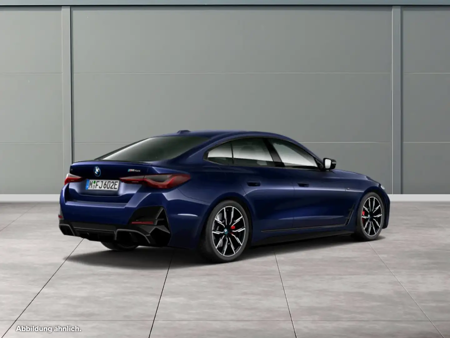 BMW i4 M50 Gran Coupé M Sportpaket H/Ksound HUD 1VB DAB Blau - 2