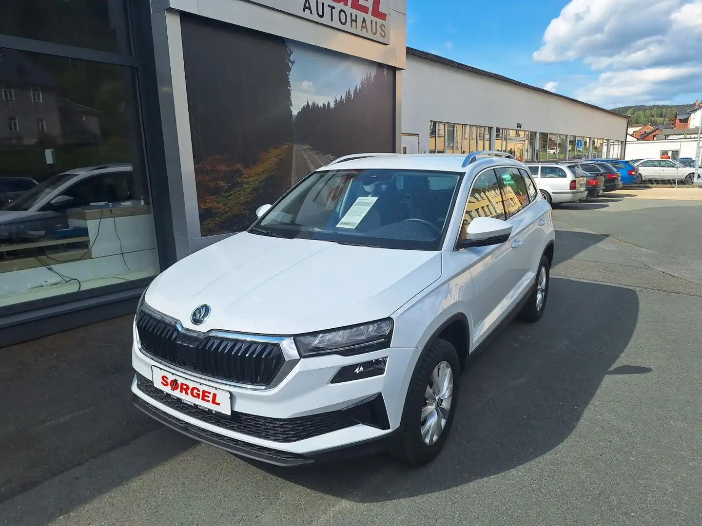 Skoda Karoq AMBITION 1.5TSI 110kW 150PS KESSY PDC LED Blanc - 1