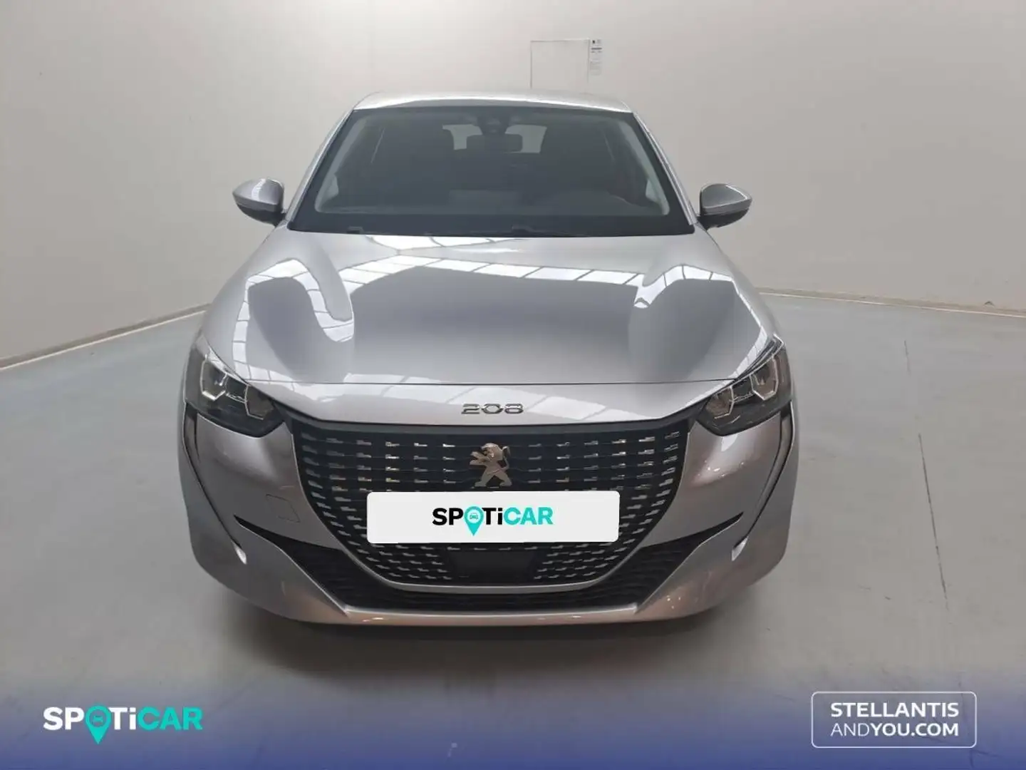 Peugeot 208 1.2 Puretech S&S Active Pack 100 Gris - 2