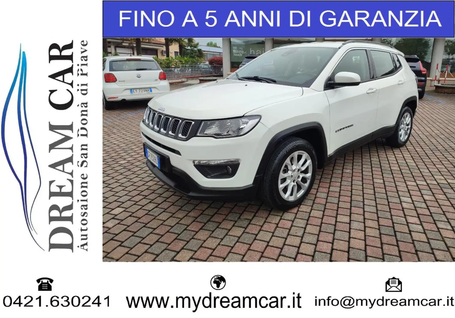 Jeep Compass 1.3 GPL T4 2WD Longitude Bianco - 1