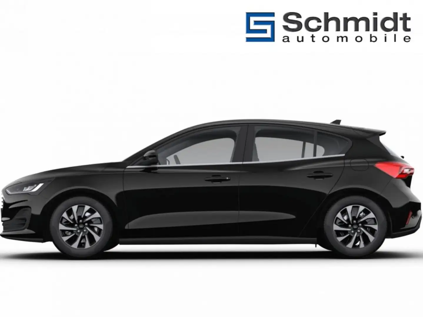 Ford Focus Titanium Edition 1,0L Eboost MHEV 125PS M6 FWD Zwart - 2