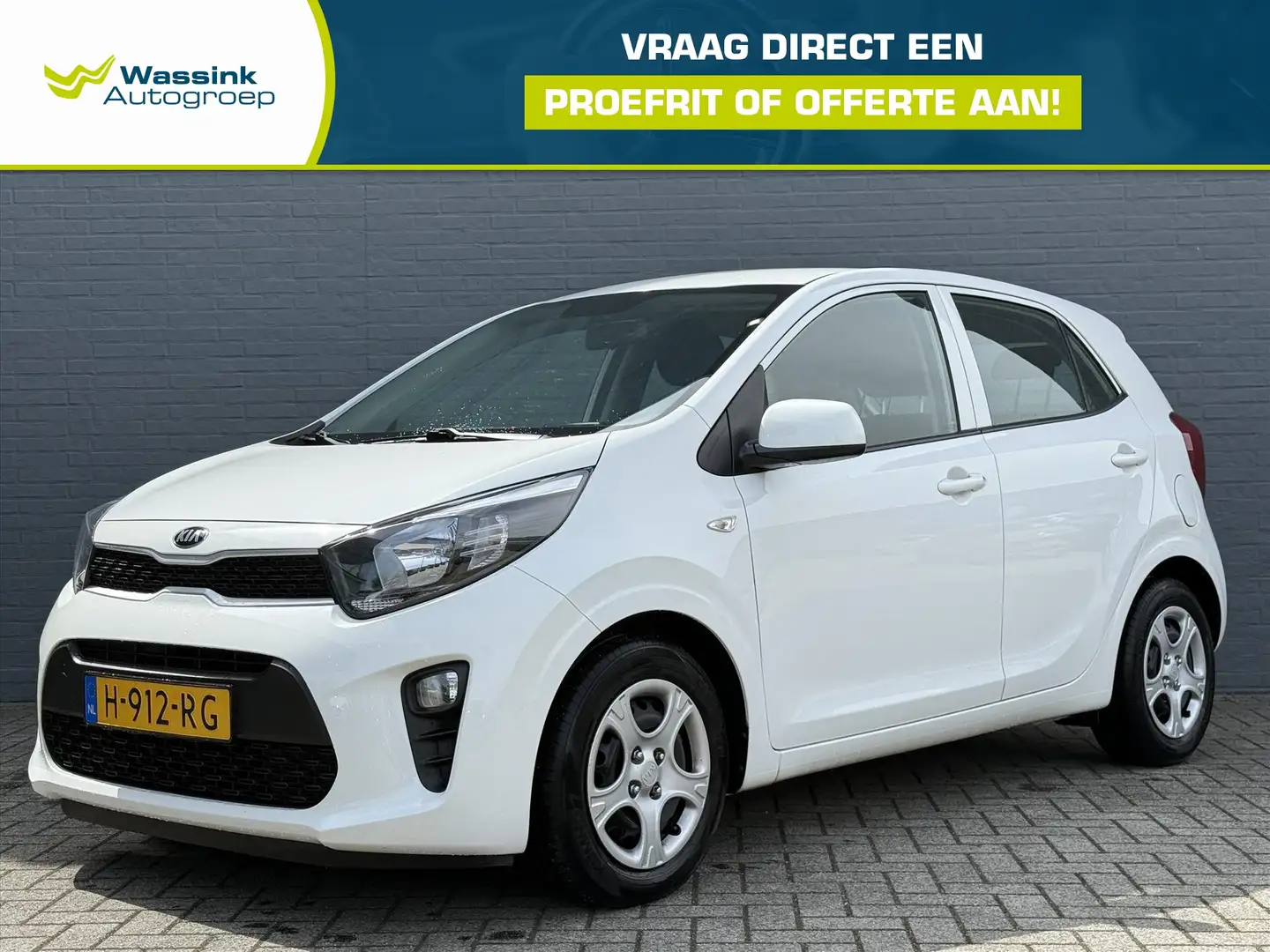 Kia Picanto 1.0 MPi 67pk ComfortPlusLine Wit - 1