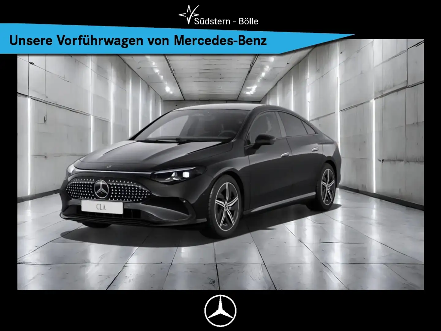 Mercedes-Benz CLA 250 + EQ AMG+PROGRESSIVE+AMBIENTE+MEMORY+MBUX Schwarz - 1