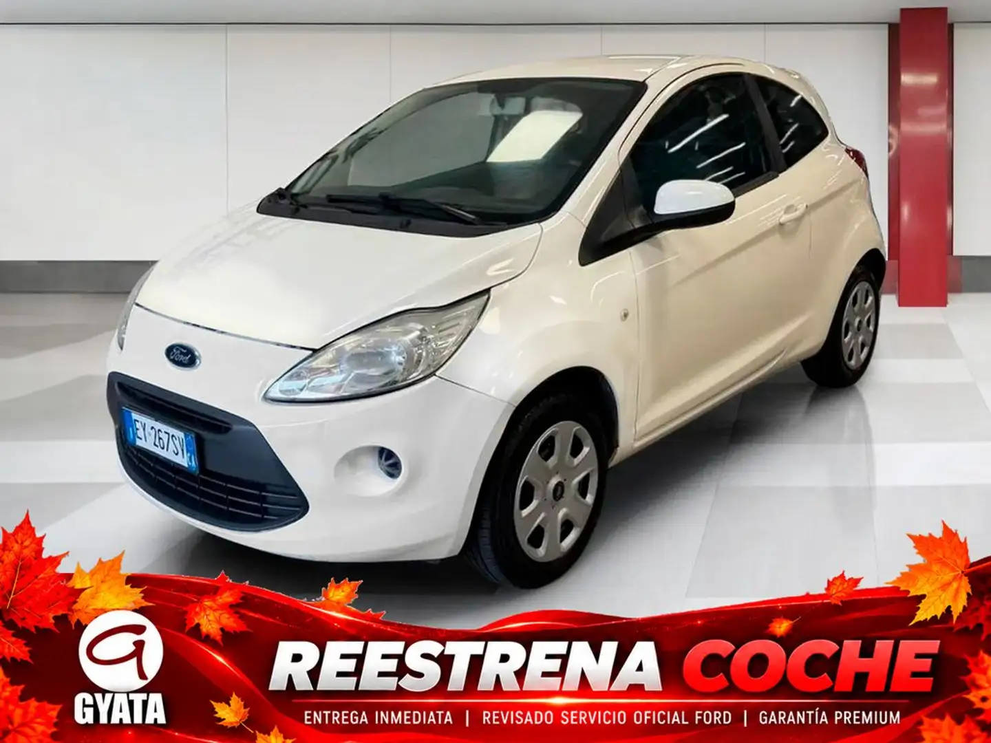 Ford Ka/Ka+ 1.20 Auto-S&S White & Black Edition Blanco - 1