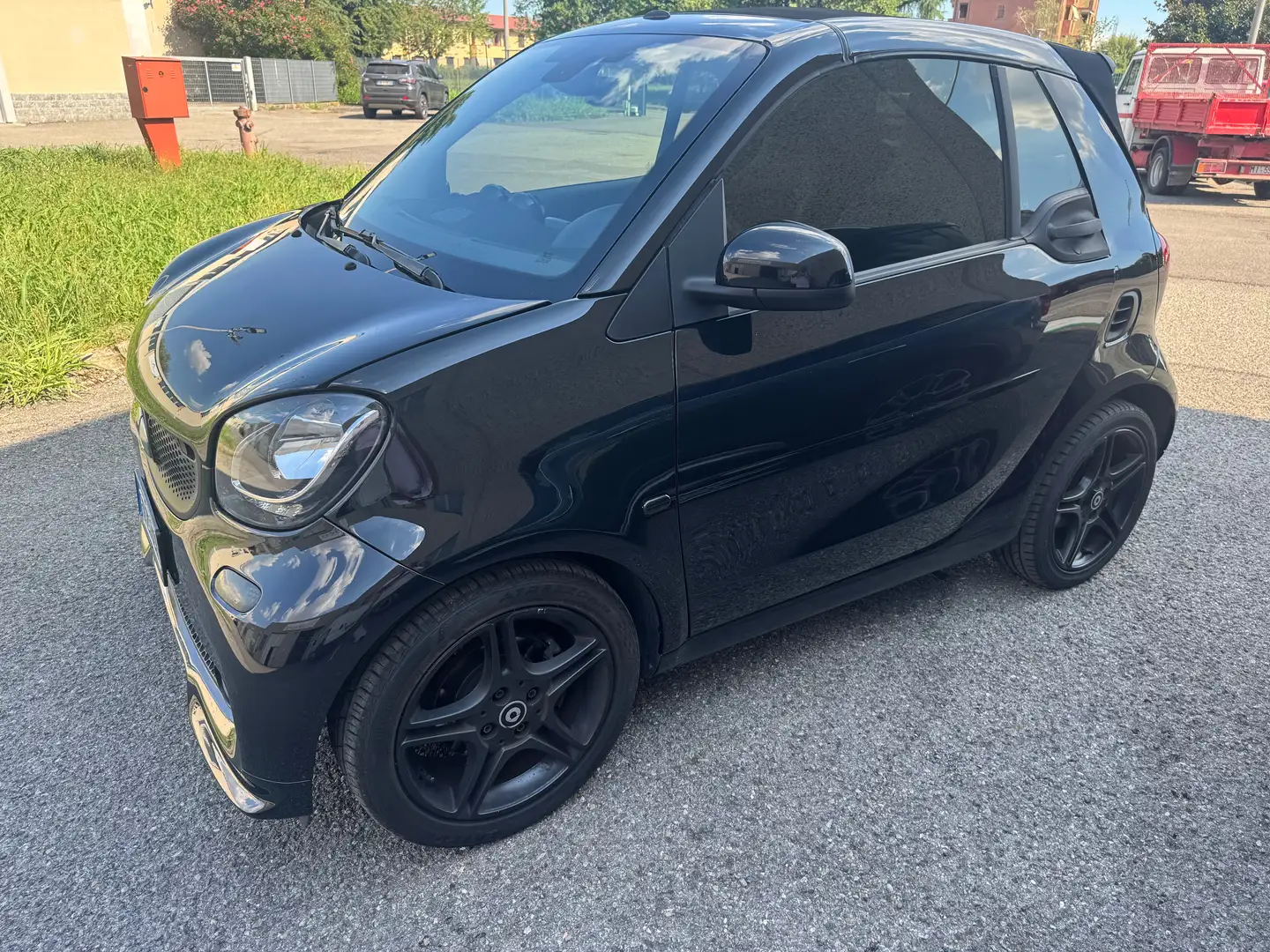 smart city-coupé/city-cabrio cabrio Czarny - 1