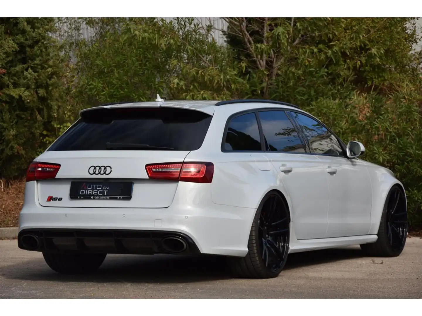 Audi A6 RS6 Avant Quattro 4.0i V8 TFSI - 560 - BVA Tiptronic RS6 AVANT 2013 BREAK . PHASE 1 Blanc - 2
