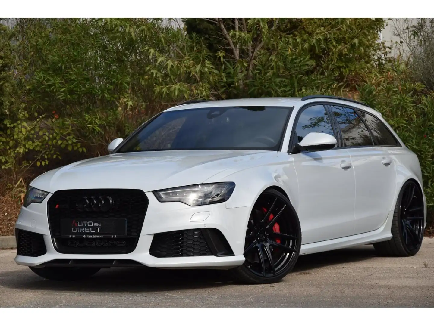 Audi A6 RS6 Avant Quattro 4.0i V8 TFSI - 560 - BVA Tiptronic RS6 AVANT 2013 BREAK . PHASE 1 Blanc - 1
