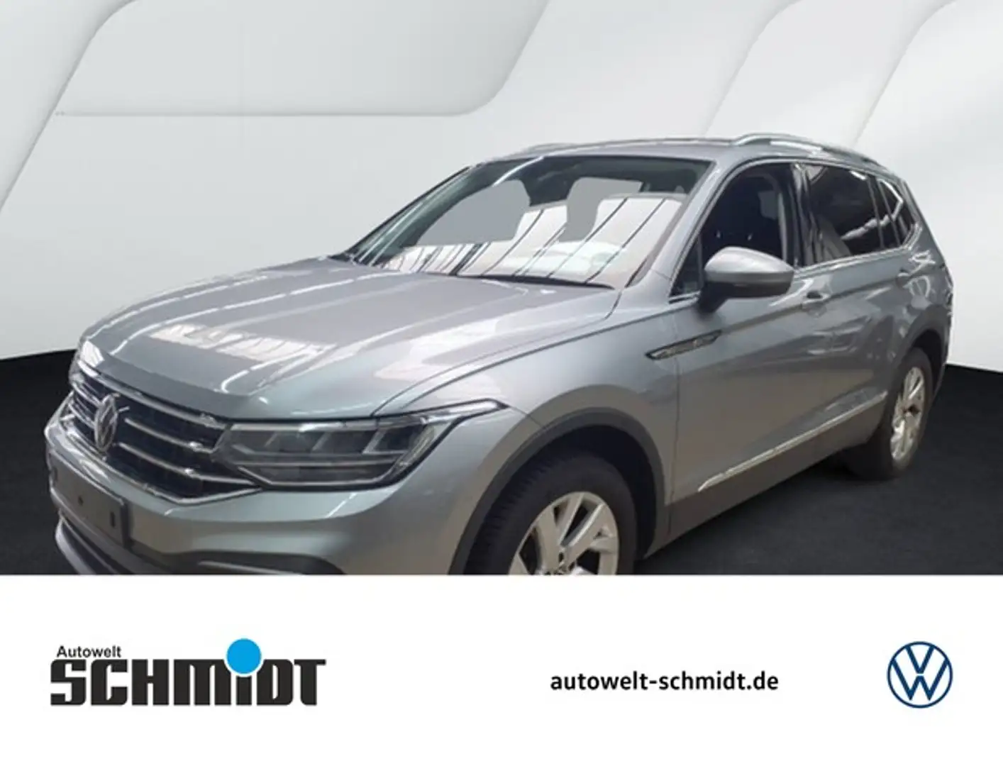Volkswagen Tiguan Allspace 1.5TSi DSG Life AHK ACC 7-Sitzer NaviMedia 18Zo... Gris - 1