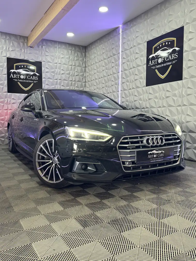 Audi A5 3x S-LINE/Virtual Cockpit/Leder/SHZ/PDC/Navi/ Negro - 1