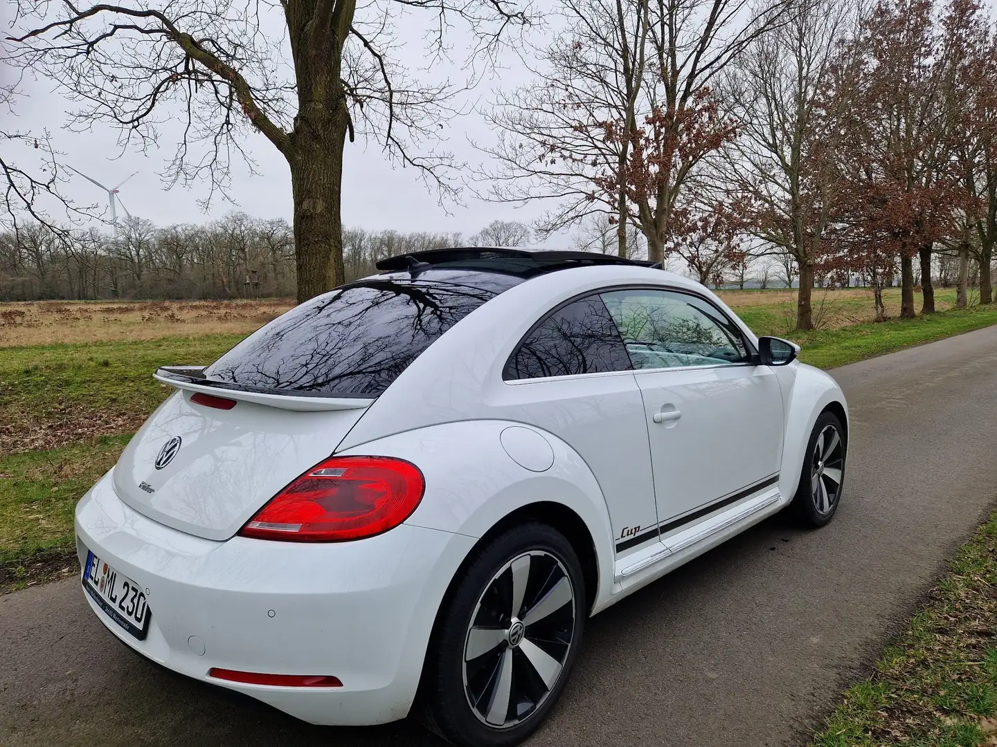 Volkswagen Beetle 2.0 TDI Exclusive Design BMT Weiß - 2