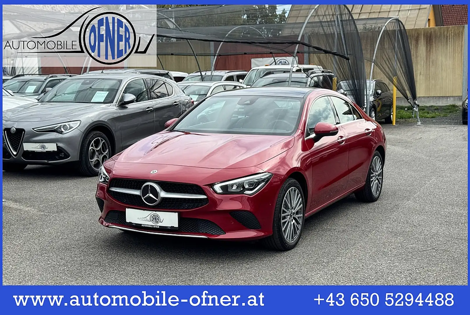 Mercedes-Benz CLA 250 e PHEV Aut. Style Line LED PDC Kamera Sitzheizu... Rouge - 1