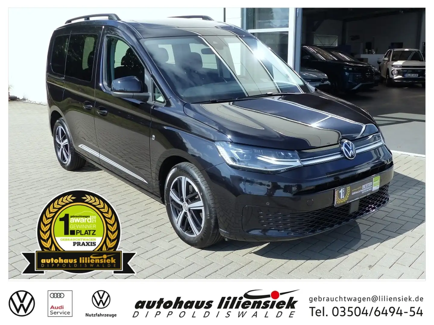 Volkswagen Caddy Kombi 2.0 TDI DSG Move *AHK*LED*ACC*PDC* Negru - 1