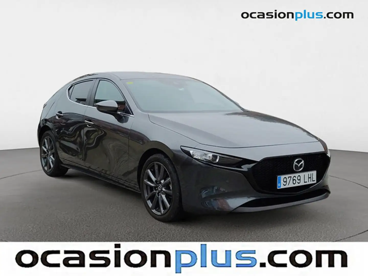 Mazda 3 2.0 e-Skyactiv-G Evolution Aut. 90kW Gris - 2
