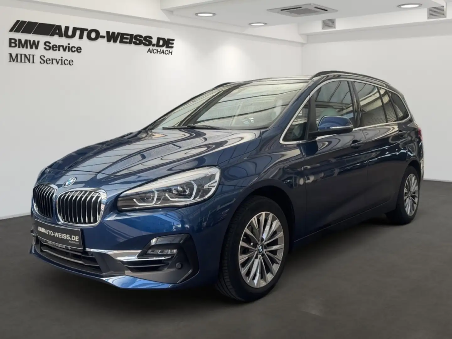 BMW 216 Gran Tourer i+7-SITZE+LEDER+HUD+SHZ+HIFI+AHK Blu/Azzurro - 1