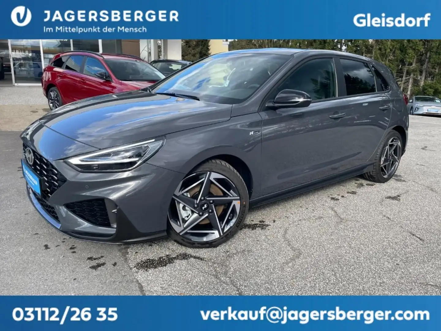 Hyundai i30 - PD N Line 1.5 TGDI DCT Automatik Gris - 1