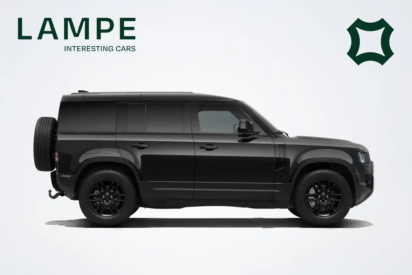 Land Rover Defender 110 D250 S Hard Top Lichte Vracht 3-Zit Trekhaak Černá - 2