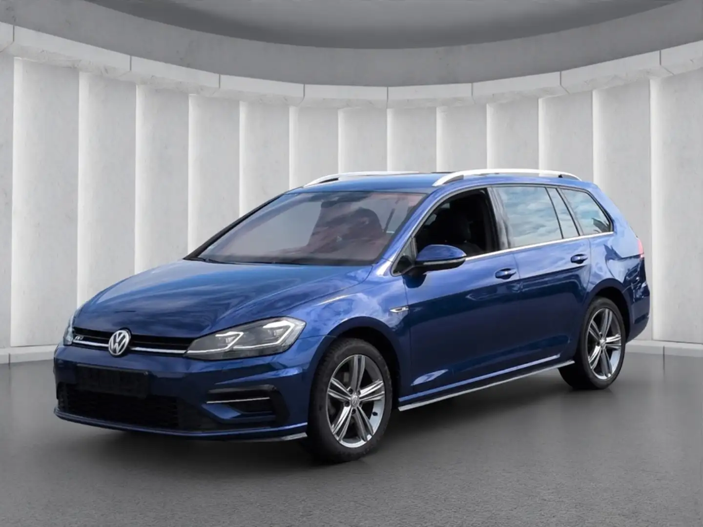 Volkswagen Golf Variant VII R-LINE 2.0TDI*DSG AHK LED ACC Blau - 2