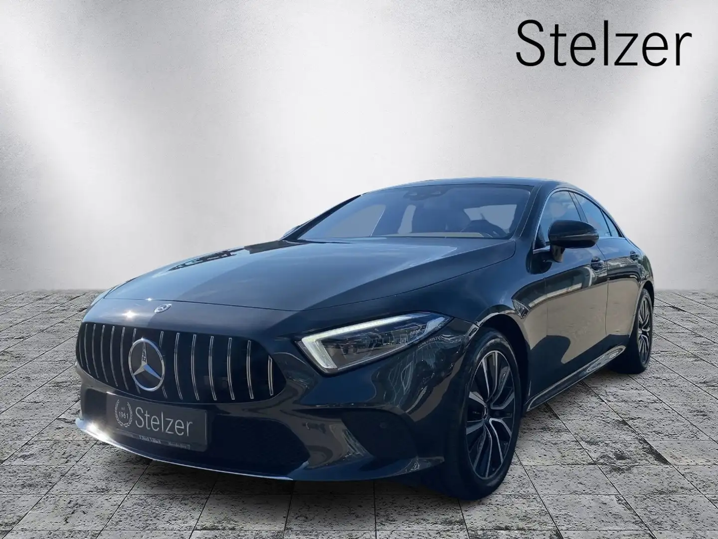 Mercedes-Benz CLS 350 d 4MATIC Coupé AIR Mbeam RKam Wide PTS Grigio - 1