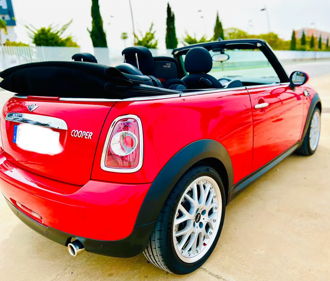 MINI Cooper Cabrio Rojo - 2
